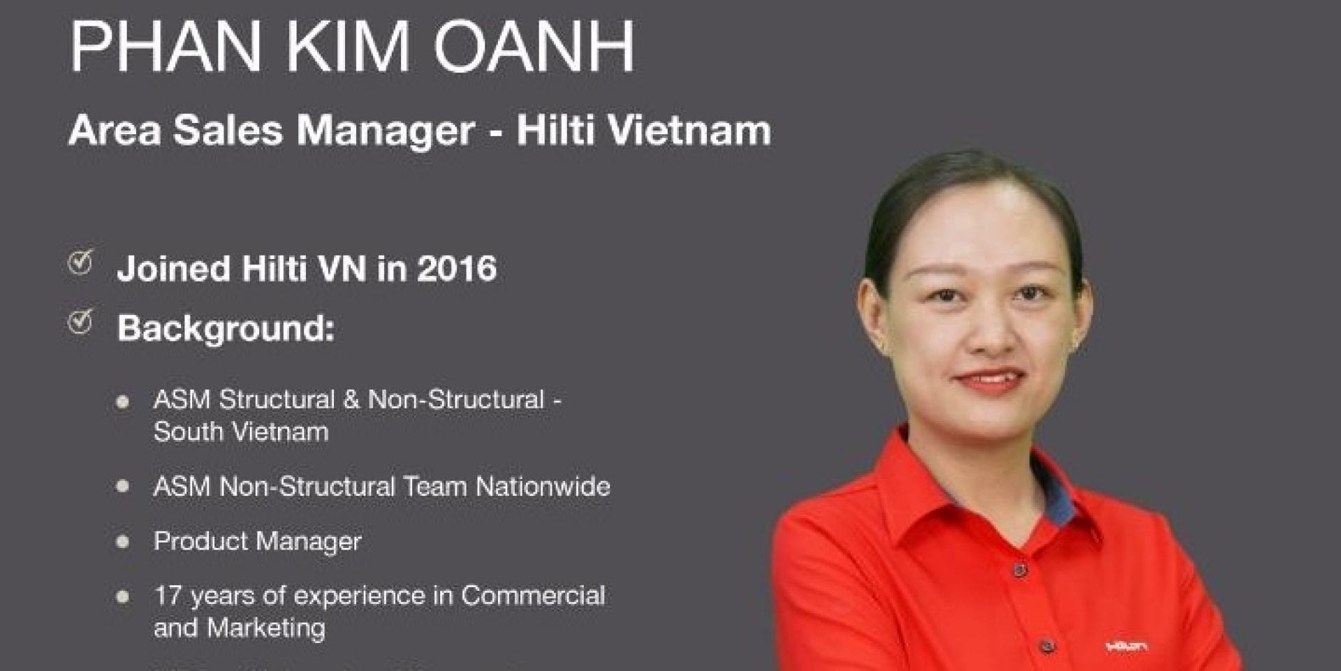 Join Hilti Vietnam to become ASM 