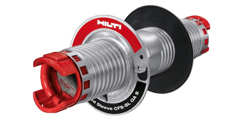 Ống lồng ngăn cháy lan CFS-SL GA S với tuyên bố sản phẩm môi trường EPD của Hilti