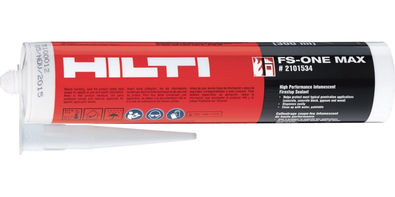 Hilti firestop sealants FS-ONE