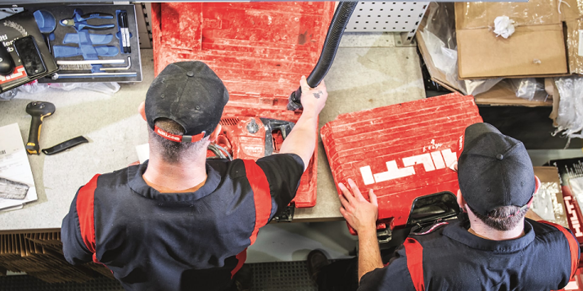 At Hilti, warranty is not only about repair, we care for your total cost of ownership