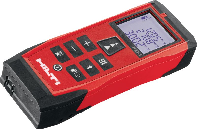 Máy đo laser PD-I Máy đo laser mạnh mẽ với các chức năng đo thông minh và kết nối Bluetooth® cho ứng dụng nội thất lên đến 100 m / 330 ft
