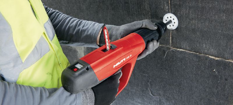 Vít giữ lớp cách nhiệt X-IE 6 Vít cho ứng dụng cách nhiệt để gắn bông khoáng, EPS, XPS, PIR, PUR, tấm có mặt bông gỗ và mặt xi măng sợi vào bê tông mềm và cứng, tường gạch và thép Các ứng dụng 1