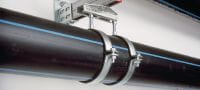 MP-MXI Kẹp ống mạ kẽm cao cấp có lớp lót cách âm cho các ứng dụng đường ống hạng cực nặng Các ứng dụng 1