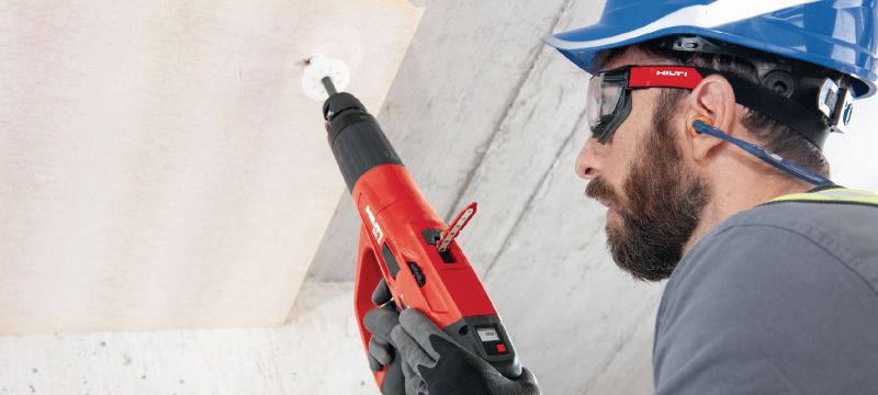 Vít giữ lớp cách nhiệt X-IE 6 Vít cho ứng dụng cách nhiệt để gắn bông khoáng, EPS, XPS, PIR, PUR, tấm có mặt bông gỗ và mặt xi măng sợi vào bê tông mềm và cứng, tường gạch và thép Các ứng dụng 1