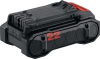 B 22-55 Nuron battery Compact and light 22V Li-ion battery for light-duty tasks using Nuron power tools