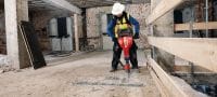 TE 2000-22 Cordless jackhammer Powerful and light battery-powered breaker for concrete and other demolition work (Nuron battery platform) Các ứng dụng 4
