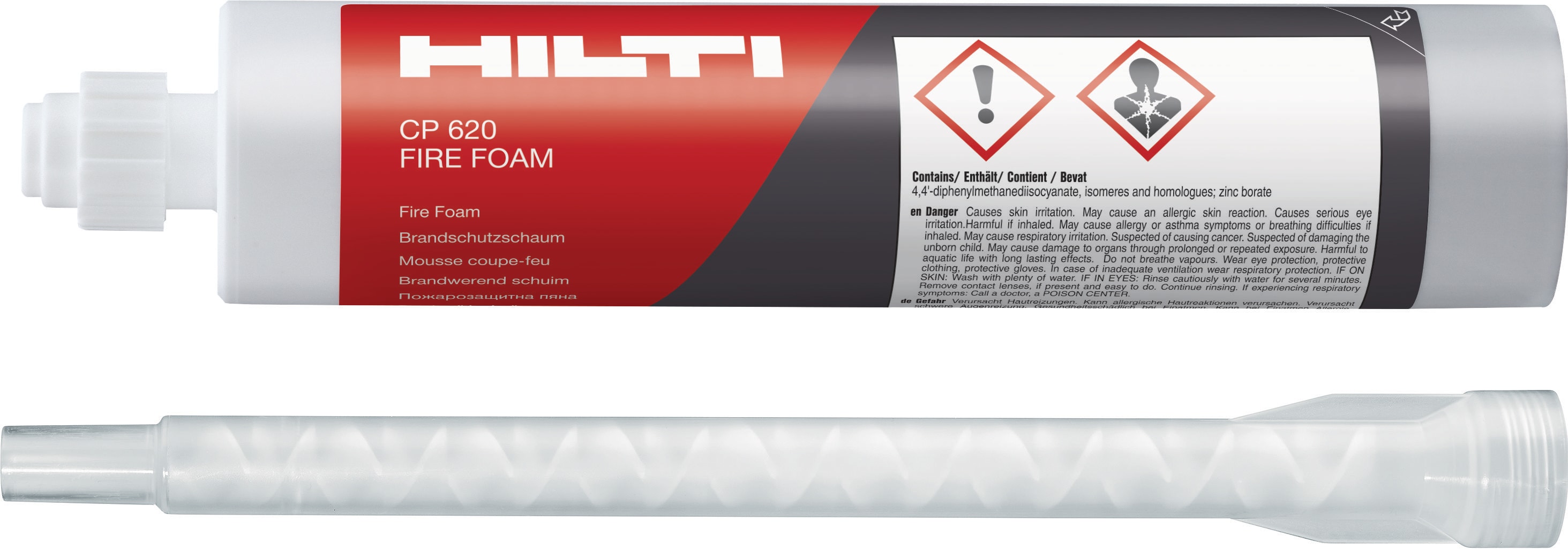CP 620 Firestop foam Firestop sealants, sprays, and coatings Hilti