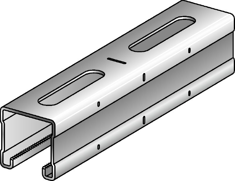 MQ-41-HDG plus Thanh đỡ đôi MQ mạ kẽm nhúng nóng (HDG plus) cho các ứng dụng hạng vừa