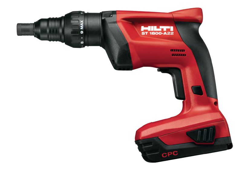 ST 1800-A22 Cordless screwdriver Cordless screwdriver with adjustable torque for steel and metal applications