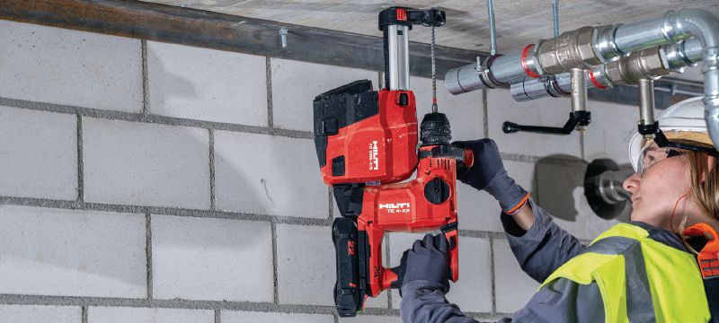 TE 4-22 Cordless rotary hammer Compact SDS Plus cordless rotary hammer with our best performance-to-weight ratio for overhead drilling (Nuron battery platform) Các ứng dụng 1