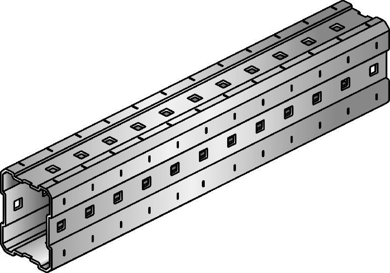 Dầm lắp MI Dầm lắp mạ kẽm nhúng nóng (HDG) để dựng giá đỡ MEP và cấu trúc 3D dạng mô-đun hạng nặng, điều chỉnh được