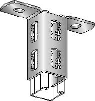 MQV 2/2 D-F Chân thanh mạ kẽm nhúng nóng để siết thanh giằng với bê tông