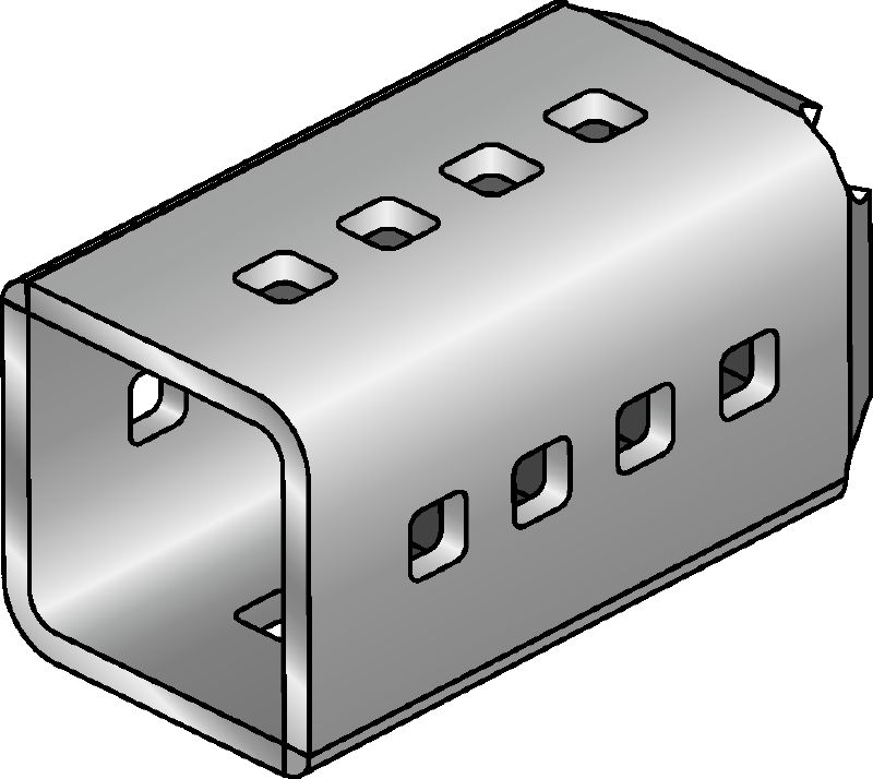 Đầu nối MIC-SC Đầu nối mạ kẽm nhúng nóng (HDG) dùng với bảng mã MI cho phép đặt dầm ở vị trí tự do