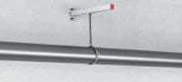 MP-MI Kẹp ống mạ kẽm cao cấp có lớp lót cách âm cho các ứng dụng đường ống hạng nặng Các ứng dụng 3