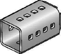 Đầu nối MIC-SC Đầu nối mạ kẽm nhúng nóng (HDG) dùng với bảng mã MI cho phép đặt dầm ở vị trí tự do
