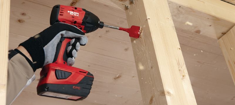 Mũi khoét gỗ WDB-S Mũi khoét gỗ để khoan nhanh tạo lỗ nông trên gỗ Các ứng dụng 1