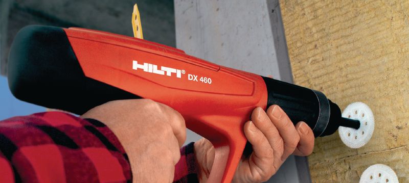 Vít giữ lớp cách nhiệt X-IE 6 Vít cho ứng dụng cách nhiệt để gắn bông khoáng, EPS, XPS, PIR, PUR, tấm có mặt bông gỗ và mặt xi măng sợi vào bê tông mềm và cứng, tường gạch và thép Các ứng dụng 1
