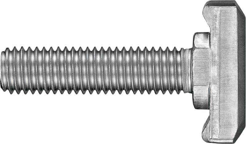HBC-N Notched T-bolt Notched T-bolts for use with HAC-C(-P) channels