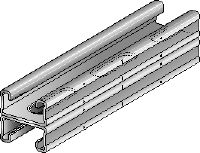 MQ-21 D-RA2 Stainless steel (A2) MQ installation double channel for medium-duty applications