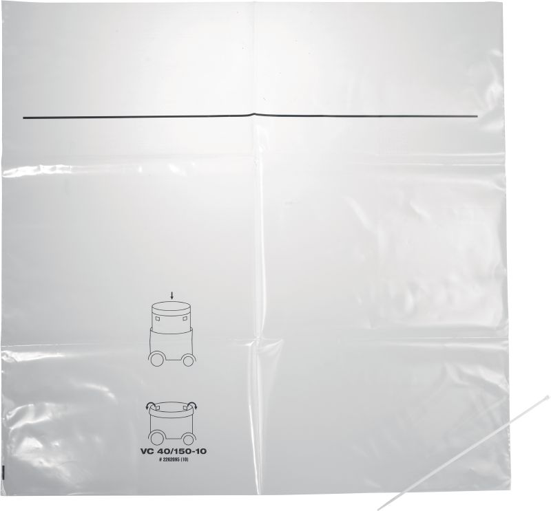 Túi nhựa chứa bụi VC 40-X/150-10 X (10) 