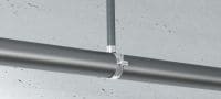 MP-M Kẹp ống mạ kẽm tiêu chuẩn không có lớp lót cách âm cho các ứng dụng đường ống hạng nặng Các ứng dụng 1