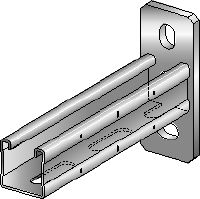 Giá MQK-41 Giá mạ kẽm có một thanh giằng MQ cao 41 mm dùng cho ứng dụng hạng vừa